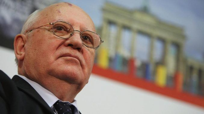 Mikhail Gorbachev warns that the U.S. and Russia are about to go to war