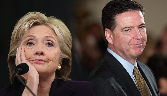 James Comey clears Hillary Clinton causing mutiny at the FBI