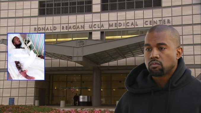 Kanye West survived an attempted shooting by a gunman who broke into his hospital room at the Ronald Reagan UCLA Medical Center.