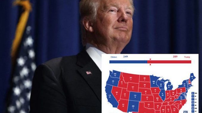 A computer scientist has devised software showing Trump winning the presidency using Google and Facebook algorithm data