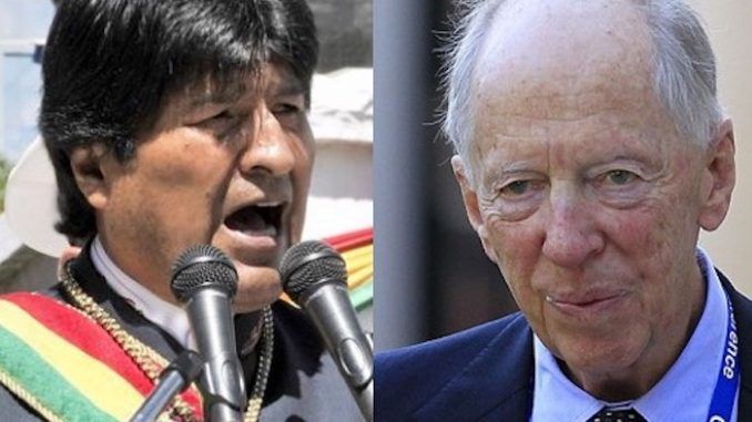 Bolivia has kicked the Rothschild banks out of their country as President Eva Morales begins the process of gaining financial independence.