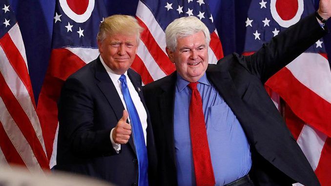 Newt Gingrich Wants To Be Trump's 'Senior Planner'