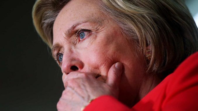 Hillary Clinton upset after losing popular vote