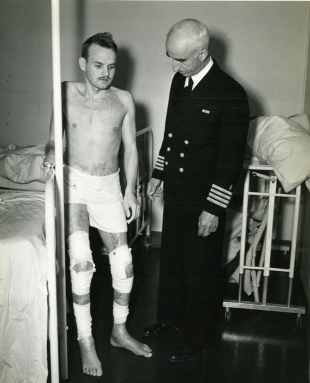 Pictured above is Dr. Leo Stanley with a San Quentin inmate.