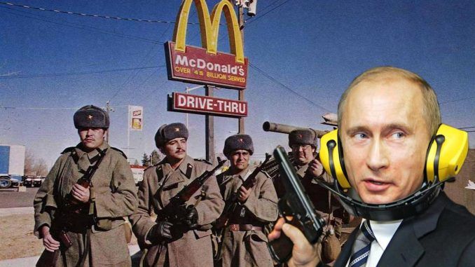 Russia has begun shutting down McDonald's restaurants amid claims they are misleading their customers about what they are being served.
