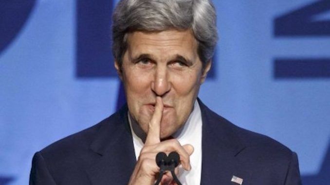 John Kerry admitted that the United States gives Israel more than half of the aid that we give “to the entire world,” but Israel doesn't pay attention to anything the U.S. says.