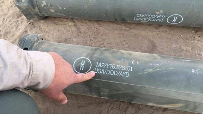 USA missiles found in ISIS base in Syria