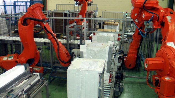 China announce productivity increase as they replace human workforce with robots