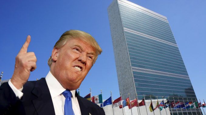 White House announce major retreat from the United Nations
