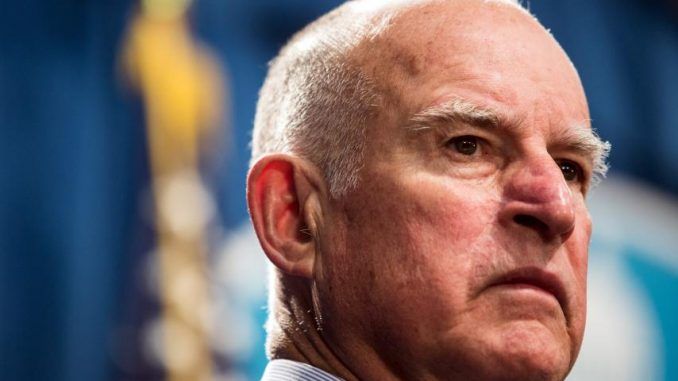 California Governor Jerry Brown demands more money to fight Trump