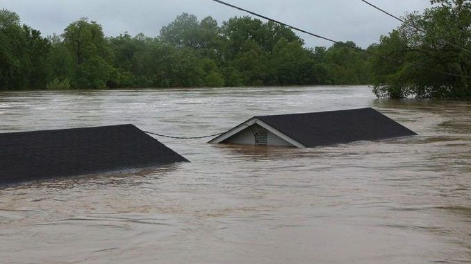 Entire towns submerged in water amid historic floods