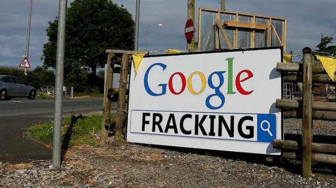 Google declares anti-fracking 'fake news'
