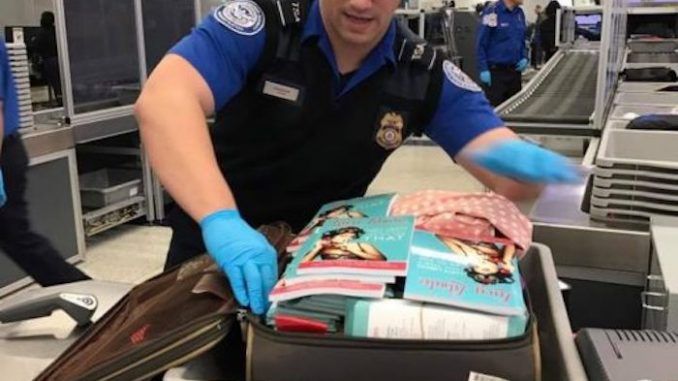 TSA will now begin looking through travellers books