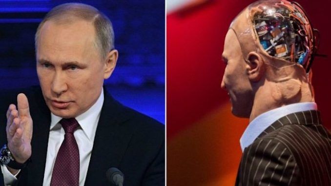 Vladimir Putin warns that artificial intelligence robots will eat us