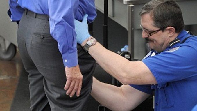 TSA's new pat down technique amounts to rape