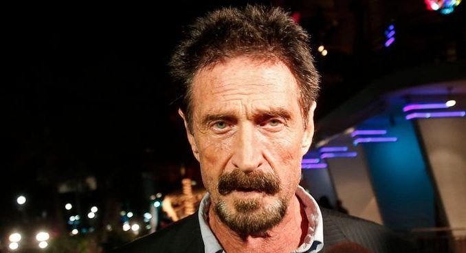 John McAfee admits Bitcoin is a scam