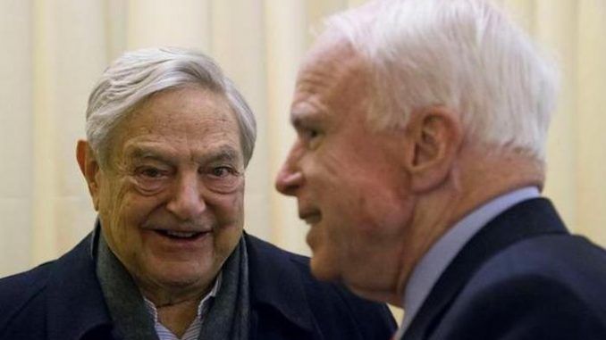 John McCain lives in Soros' back pocket