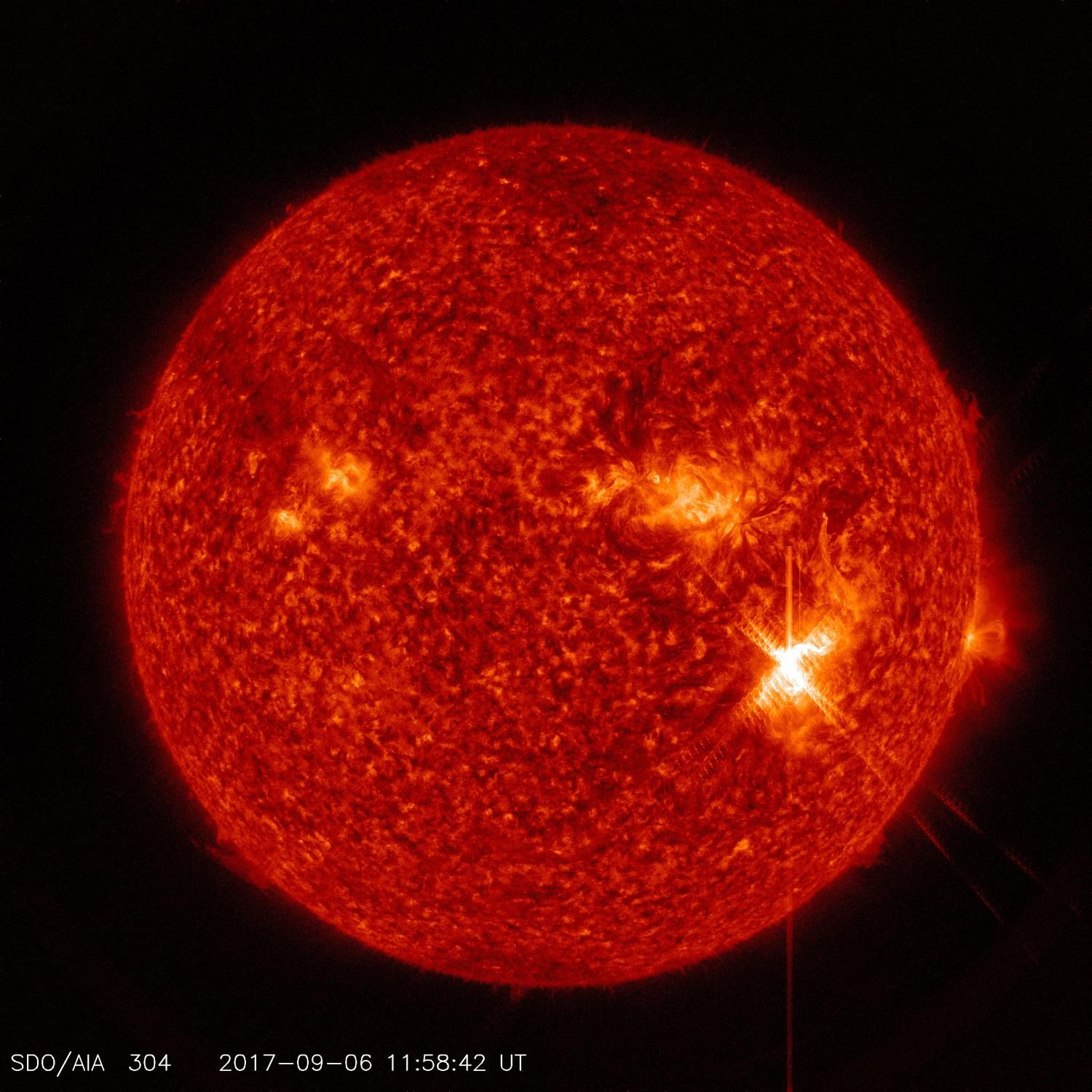 The sun has been emitting record-levels of solar radiation recently