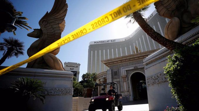 MGM Resorts and Mandalay Bay issued a statement Tuesday night questioning the most recent timeline that was provided by police.