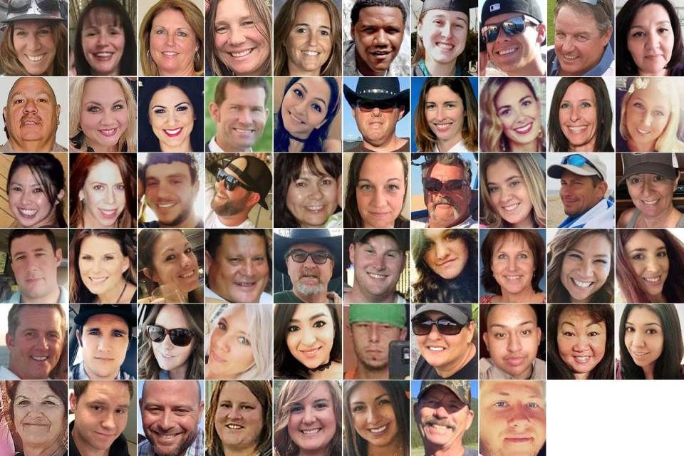The victims of the Las Vegas shooting – R.I.P.