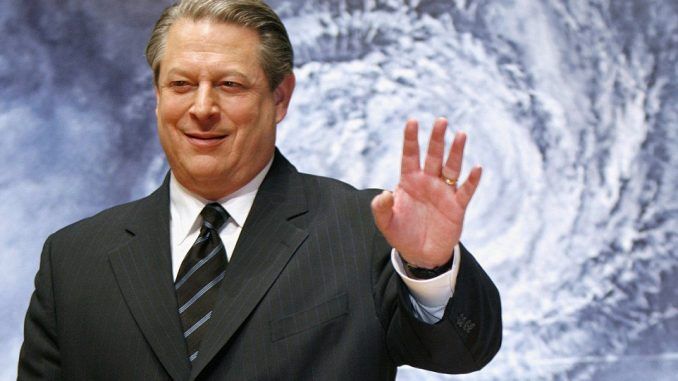 Nine years ago Al Gore predicted ice caps would completely melt