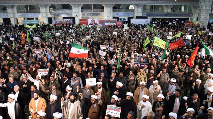 Millions of Iranians protest New World Order