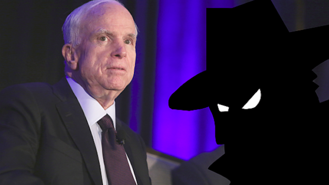 Trump Dossier informant rats John McCain