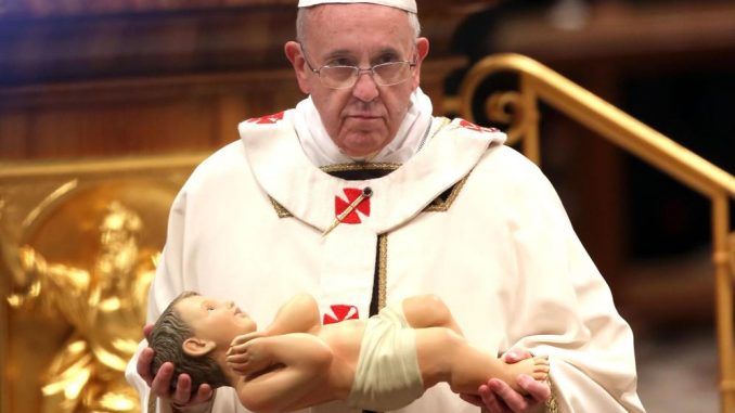 Pope likens Islamic extremists pouring into Europe to Mary and Joseph