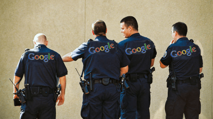 Google reveal secret speech police division