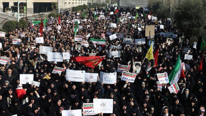 Iran uprising - orchestrated by Israel and USA