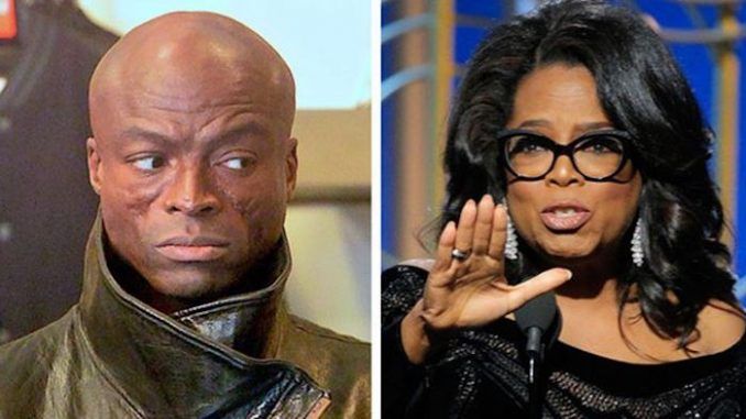 Seal slammed Oprah Winfrey after her Golden Globes speech, saying she is a hypocrite and "part of the problem for years."