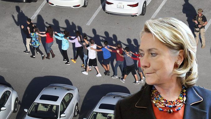 Hillary Clinton has been caught lying about school shooting statistics in order to deceitfully further the leftwing gun control agenda.