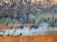 Thousands of Palestinians clash at Israeli border