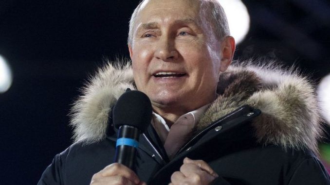 Putin election victory scares the New World Order