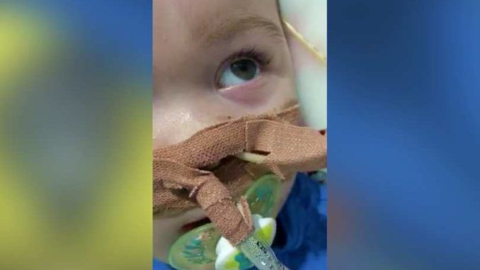 Video of baby Alfie Evans day before scheduled euthanazia shows alert and happy baby