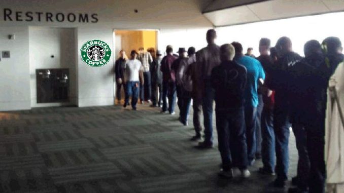 Starbucks becomes America's biggest public toilet