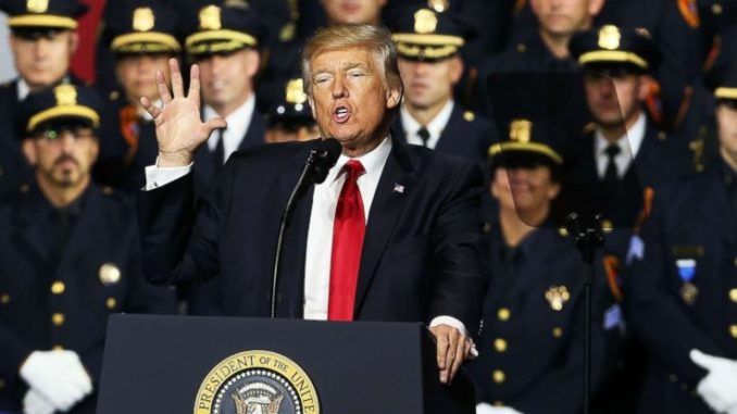 Democrats are plotting to abolish all police, Trump says
