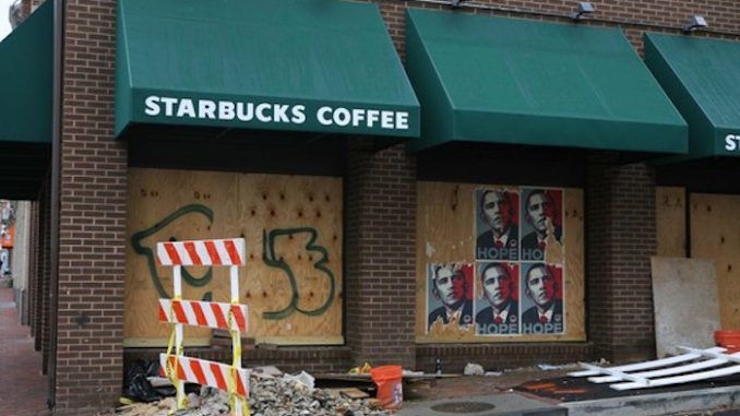 Starbucks faces collapse as hundreds of stores close following open-bathroom policy