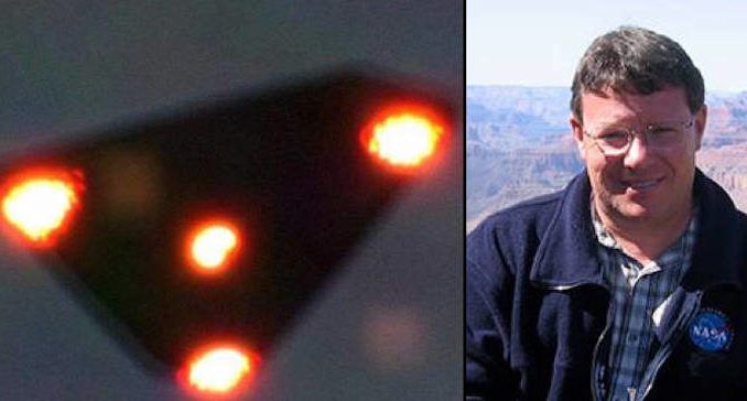 A top NASA scientist and physics professor claims the US government knows that aliens exist and they are actively covering up the truth.