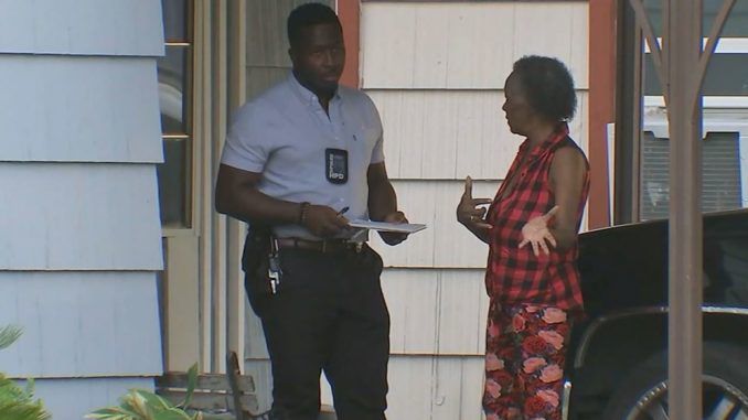A Texas grandmother shot a man outside of her home in Houston's south side after he exposed himself to her and her 14-year-old granddaughter.