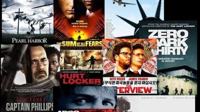These movies were all written and directed by the Pentagon without you knowing