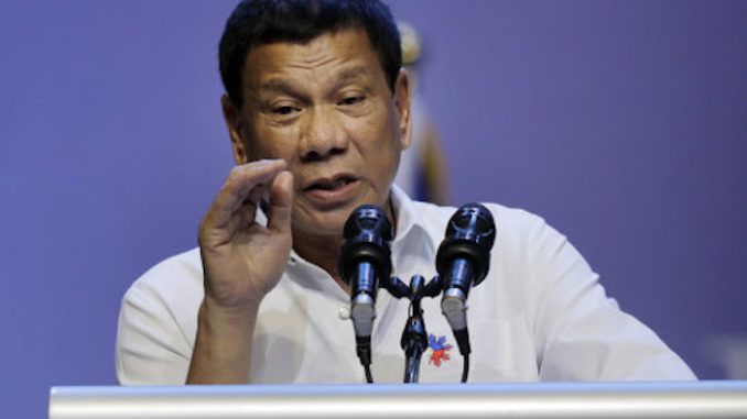 President Duterte promises to violently attack pedophile Bishops