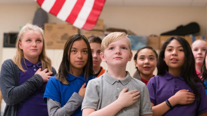 A school in Atlanta has announced it will no longer recite the Pledge of Allegiance as part of its morning meeting agenda, claiming that the Pledge is not "inclusive" or "positive" enough.