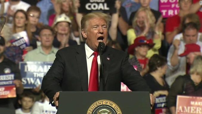 Trump slams Democrats as party of open borders, crime and extreme socialism