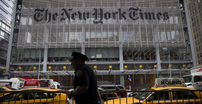 New York Times is a propaganda machine for war, former report says