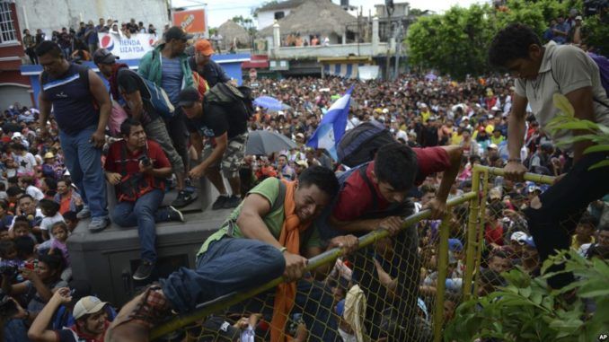 President Trump declares national emergency as migrant army heads towards U.S. border