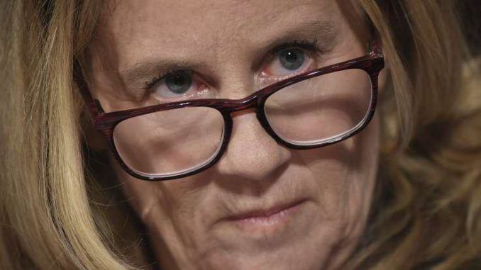 Christine Blasey Ford's criminal record was mysteriously scrubbed from the Internet three weeks before her letter to Senator Dianne Feinstein.  