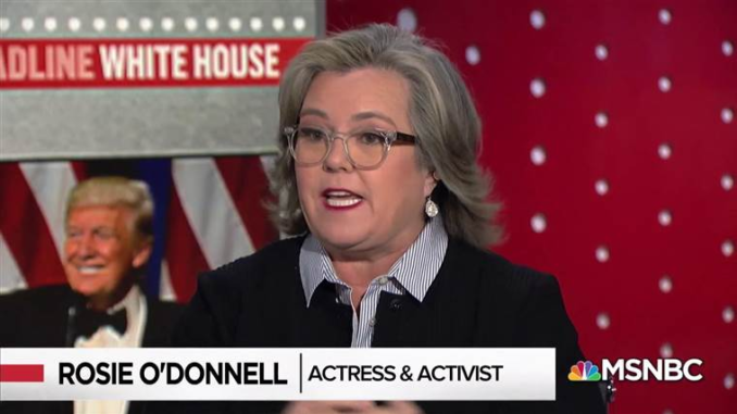 Rosie O’Donnell says military need to take Trump out of the White House by force