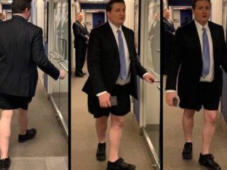 Philippe Reines, a former senior adviser to Hillary Clinton, stripped down to his underwear and went on an "unhinged" rampage at Fox News on Tuesday night, abusing a Trump campaign advisor while "screaming like a maniac", according to shocked onlookers who captured cellphone footage of the disturbing incident.