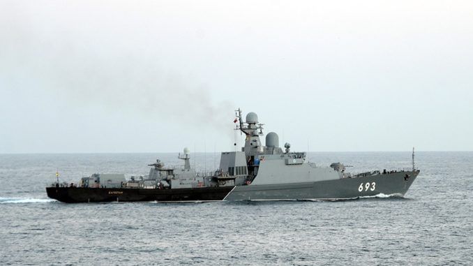 Putin deploys Russian warship to Ukraine